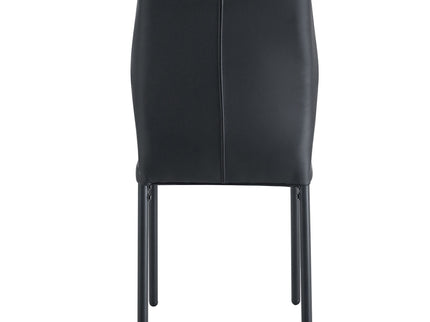 Ergonomic Simple Chair With Metal Leg