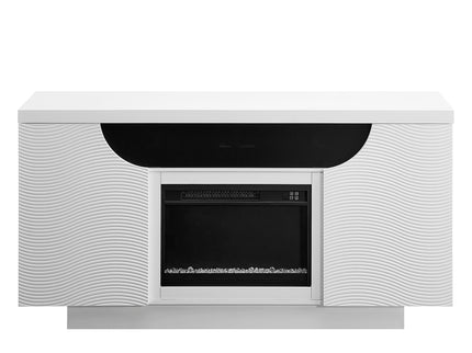 Alessia - Electric Fireplace With Multi Color LED And Flame Settings
