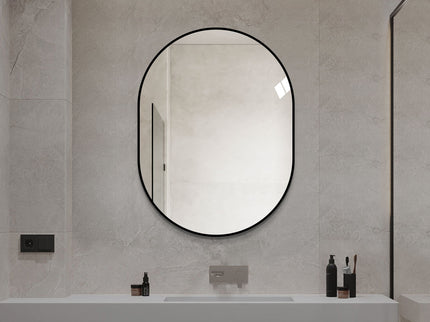 Modern Framed Bathroom Vanity Mirror