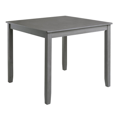 5 Piece Dining Table Set With 4 Chairs For Kitchen - Gray