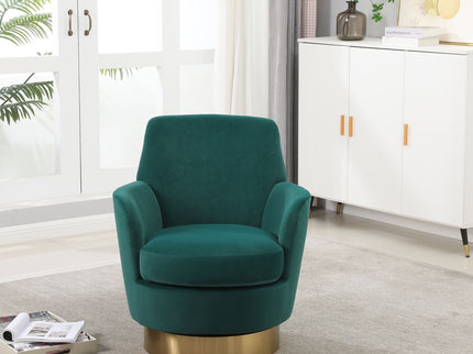 Teddy Swivel Barrel Chair, Swivel Accent Chairs Armchair For Living Room