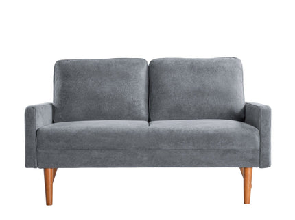 Loveseat Sofa, European Style With Sleek Design, Modern & Vintage Flair, Upholstered 2 Seater Couch