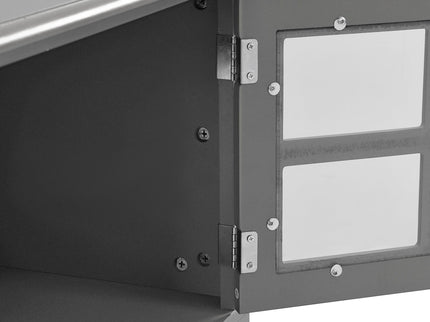 TV Stand, Entertainment Center With Dual Drawers And Hidden Storage, Cabinet With Soft Closing Doors And Sleek Panel Design