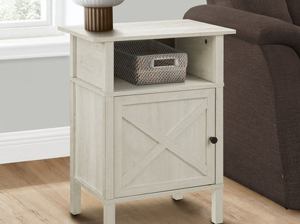 Transitional Accent Table With Storage