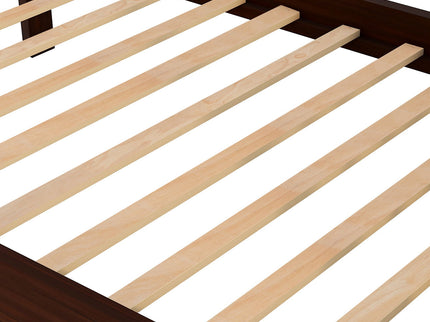 Stairway Bunk Bed With Storage And Guard Rail For Bedroom