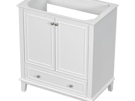 Modern Bathroom Vanity Base Only With Doors And Drawer