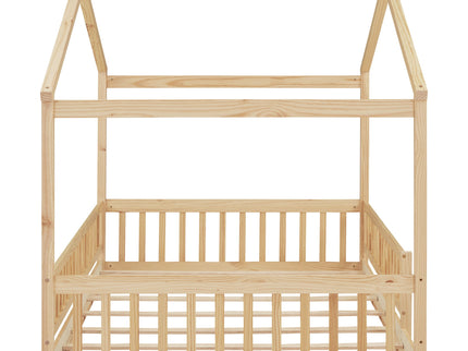 Bed House Bed Frame With Fence