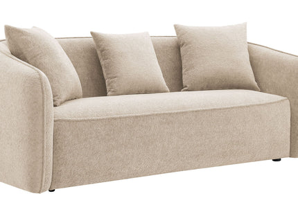 Keith - Sofa With 3 Matching Color Toss Pillows