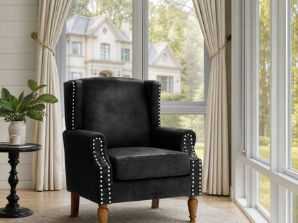 Decorative Chair With Stud Detailing