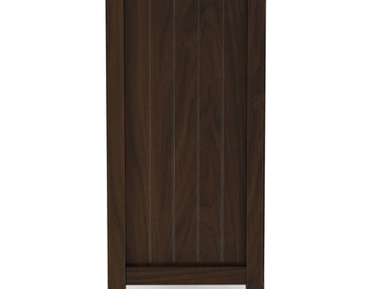 Bedford - Tall TV Media Stand - Dark Tobacco Brown