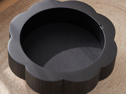 Modern Plum Blossom Shaped Coffee Table With Storage