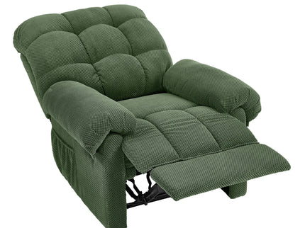 Manual Recliner, Padded Footrest