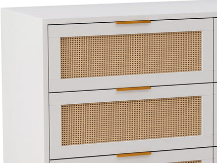 6 Drawer Storage Modern Cabinet For Bedroom