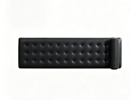 Upholstered End Of Bed Bench With Headrest