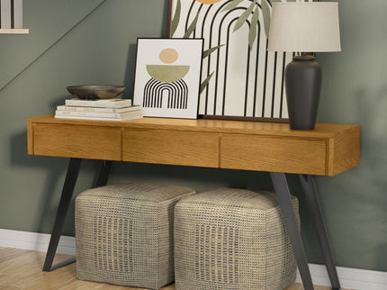 Lowry - Console Sofa Table - Oak