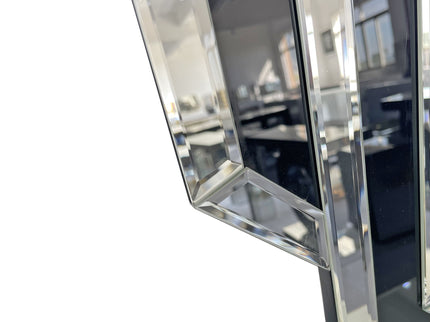 Diamond Wall Mirror - Silver