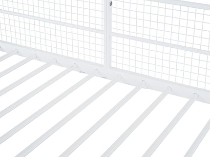 Bunk Bed With 5 Tier Shelves