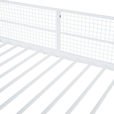 Bunk Bed With 5 Tier Shelves