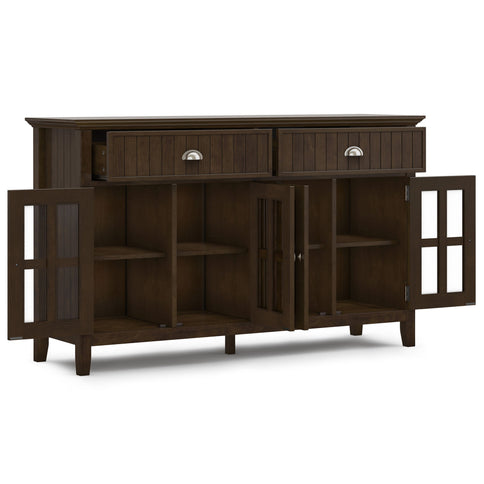 Acadian - Large Sideboard Buffet - Brown