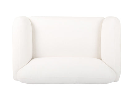 Sway - Upholstered Loveseat With Wood Legs And Round Arms