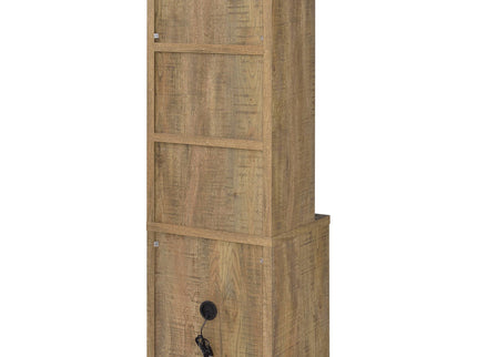 Geary - 3 Shelf Bookcase With USB Charging And Lockable Top Drawer