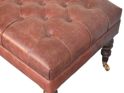 Buffalo - Ottoman With Castor Legs