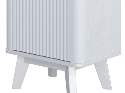 Tall Bathroom Storage Cabinet With Adjustable Shelves And 1 Drawer & Door