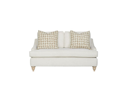 Loveseat Reversable Cushion With 2 Pillows - Off White