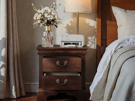 Nightstand With 2 Drawers