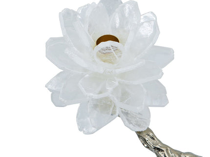 Aluminum Candle Holder With Marble Stand