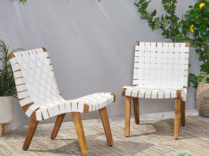Charlotte - Lounge Chair - White