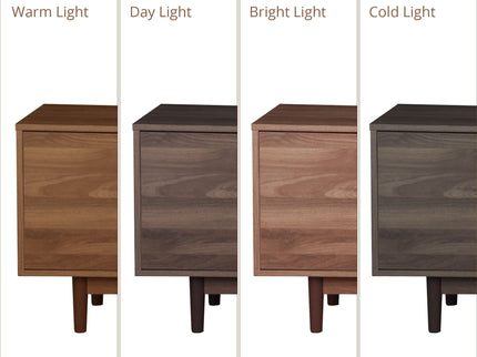 TV Stand With Drawers, Accent Entertainment Center For Living Room - Dark Brown