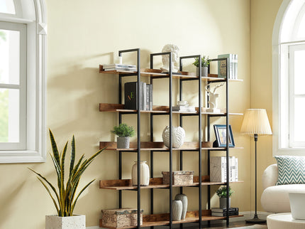 Vintage Industrial 5 Tier Bookcase
