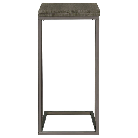 Mortimer - Snack Table With Expandable Top - Gray