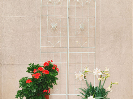 Garden Metal Trellis Rustproof Trellis For Climbing Plants Outdoor Flower Support
