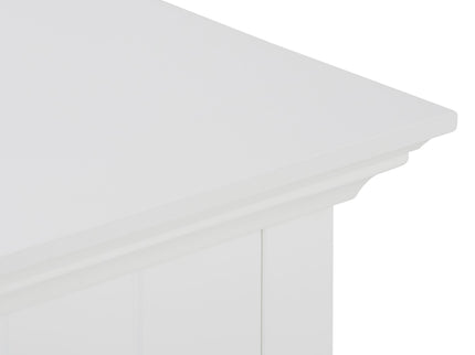Acadian - 4 Drawer Floor Storage Cabinet - Pure White