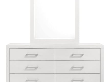 Polk - 6 Drawer Dresser With Mirror