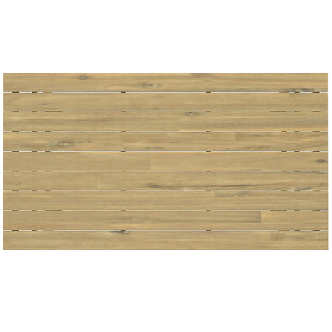 Kona - Outdoor Dining Table - Light Teak