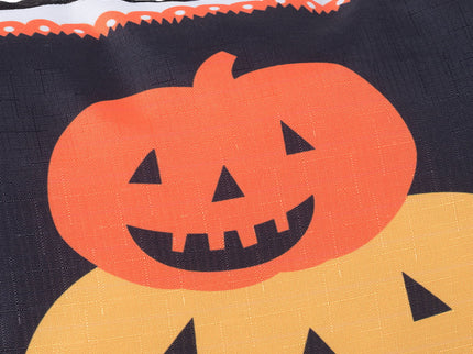 Halloween Pumpkin Pillow - Black / Orange