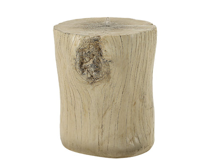 Gene - Fiber Concrete Accent Table - Brown