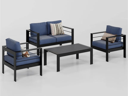 Outdoor Patio Set, All-Weather, Thick Cushions