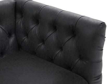 Chesterfield Sofa With Flared Arms For Living Room