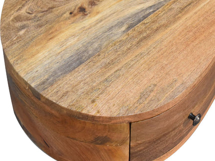 Wave Coffee Table With 1 Drawer