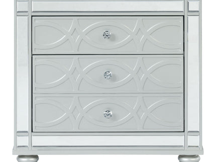 Menlo - 2 Drawer Nightstand - Gray