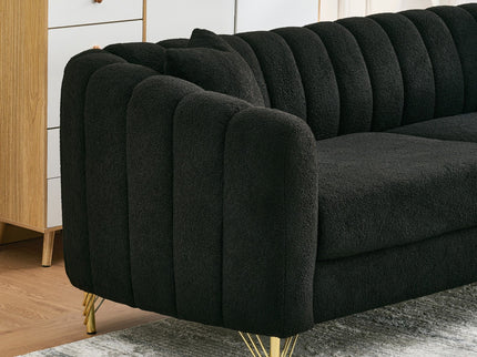 Oversized Sofa, Deep Tufted Couch