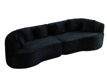 Sectional Sofa, Oversized 4 Seater With Deep Seat Design