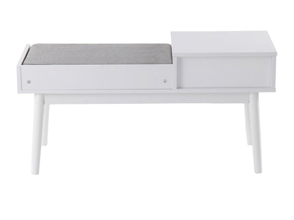 Telephone Contemporary Bench With Pull Out Drawer