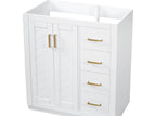 White / Right Side Drawers
