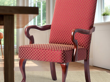 Delaney - Elegant Gooseneck Arm Chair With High Back