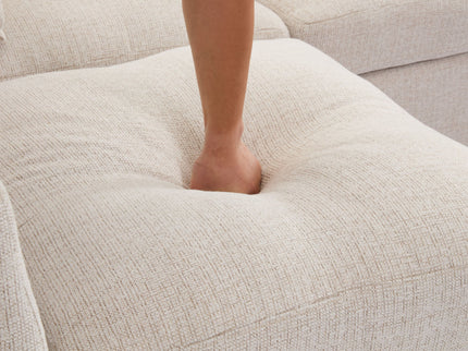 Sectional Sofa Modular U-Shaped With Ottoman & USB Ports